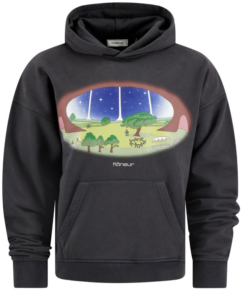 FLÂNEUR Sweaters Black Donkergrijs