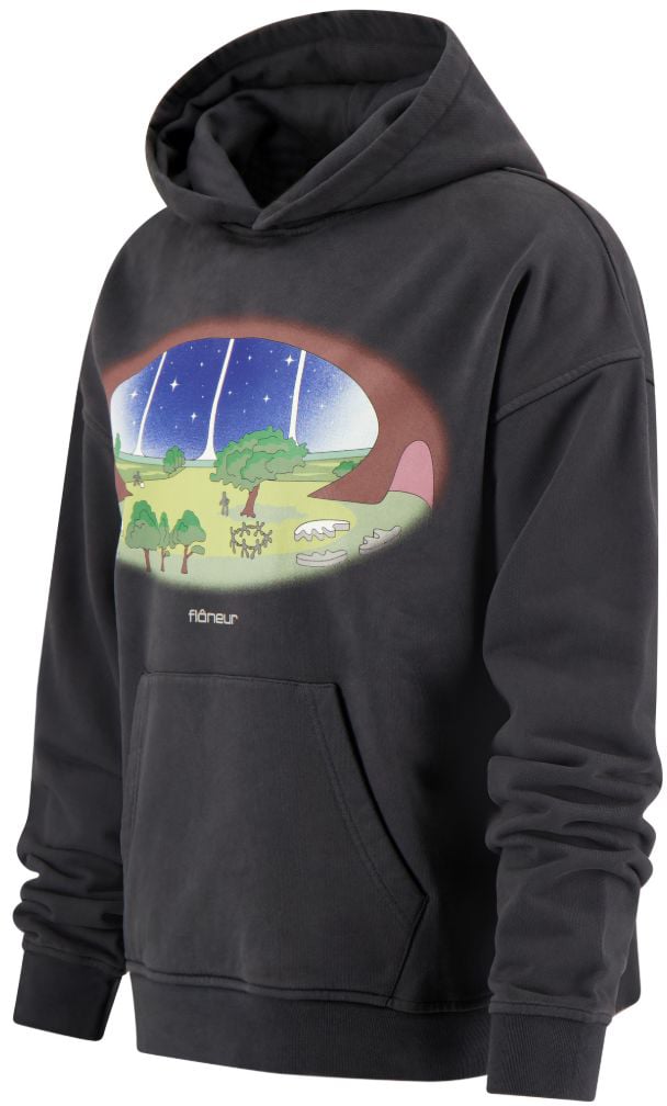 FLÂNEUR Sweaters Black Donkergrijs