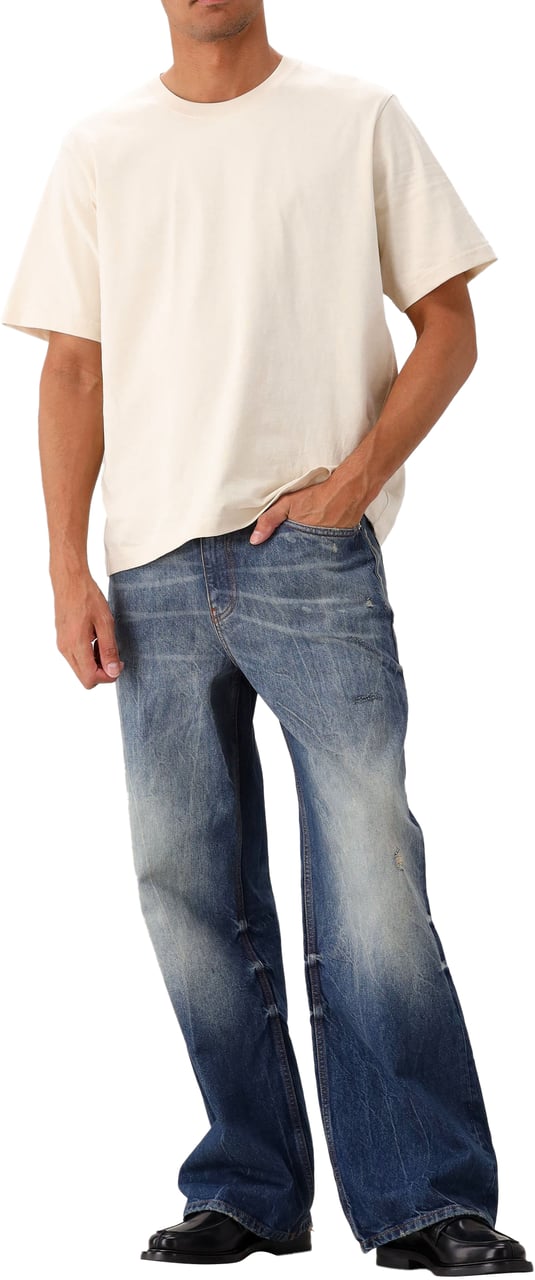 FLÂNEUR Flâneur Jeans Blauw Relax Fit Blauw