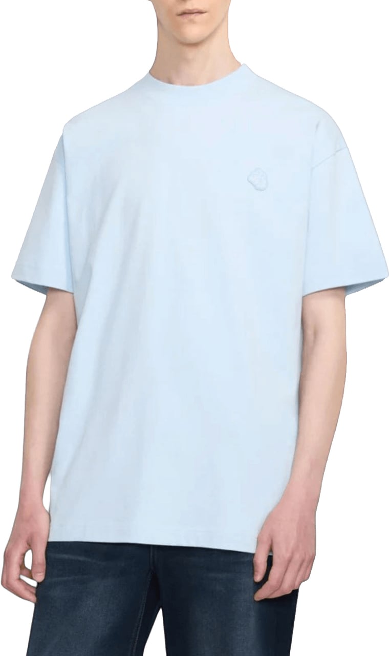 FLÂNEUR BLOSSOM T-SHIRT Lichtblauw