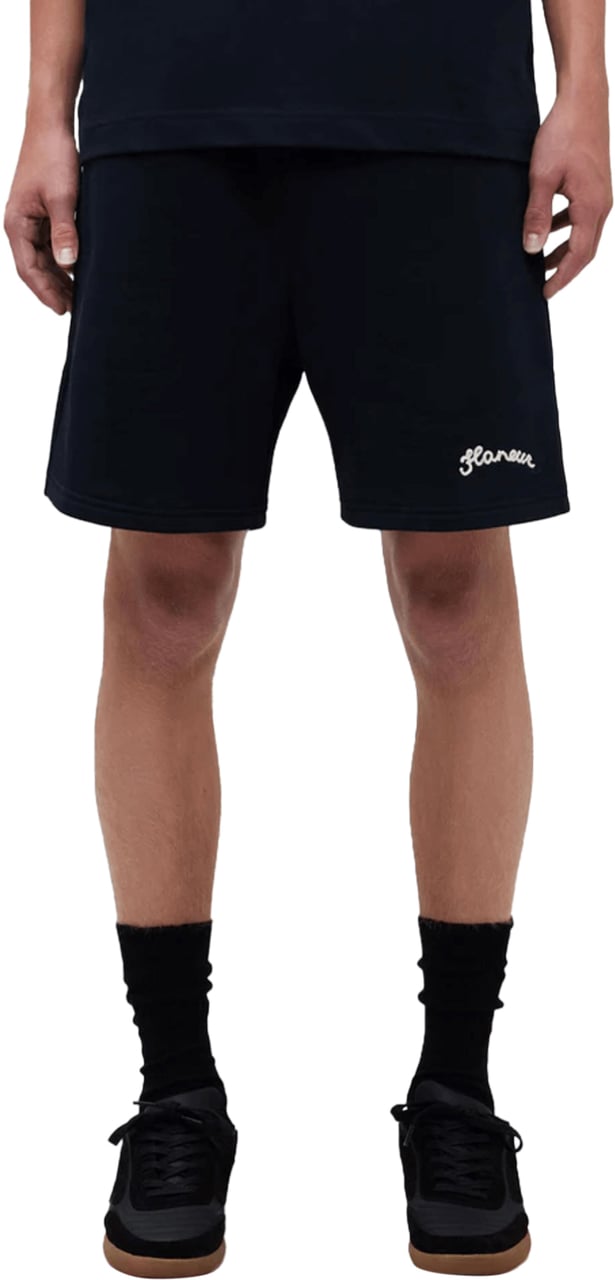 FLÂNEUR Signature Shorts ZWART Zwart