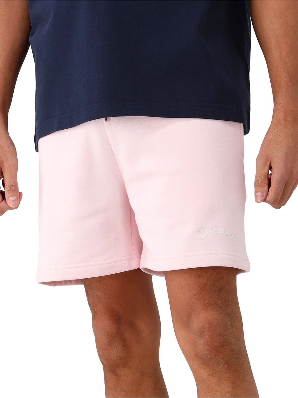 Flâneur Korte Broek Roze Signature Roze