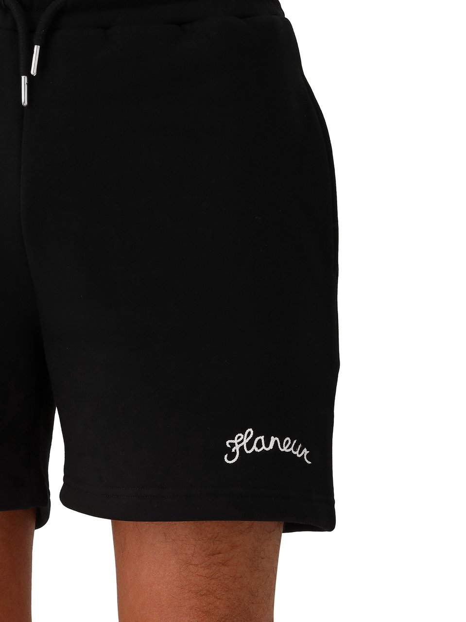 FLÂNEUR Flâneur Korte Broek Zwart Signature Zwart