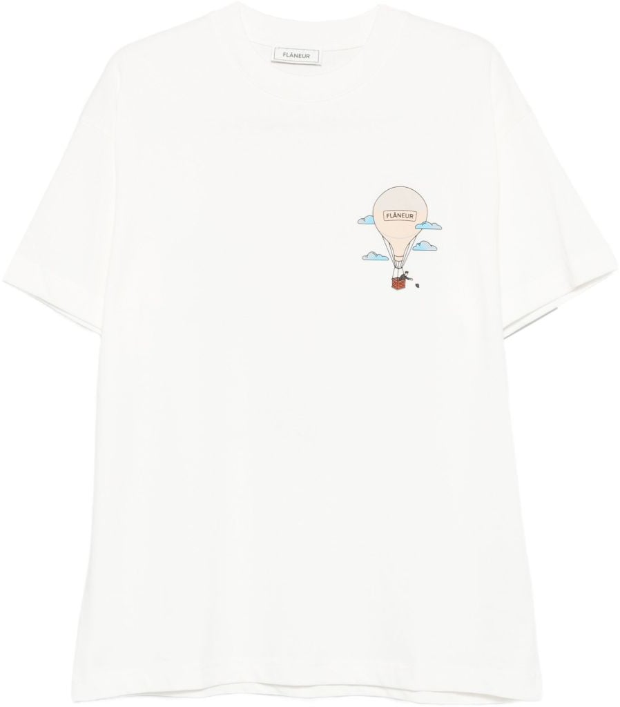 FLÂNEUR T-Shirts And Polos White Wit