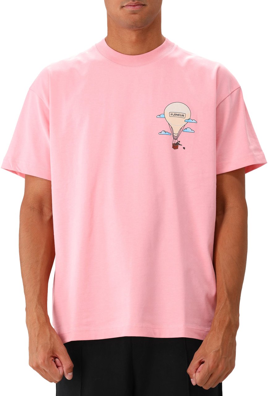 FLÂNEUR Flâneur T-shirt Roze Aeronautique Roze