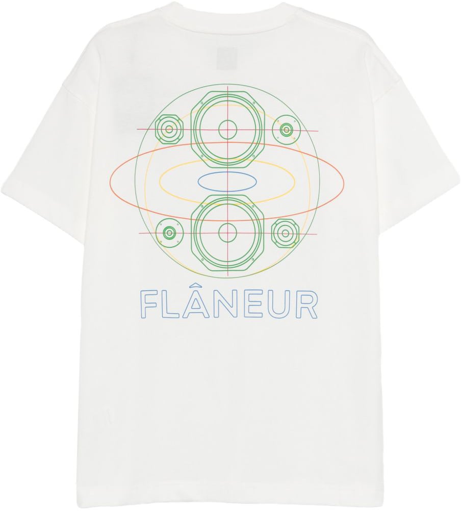 FLÂNEUR T-Shirts And Polos White Wit