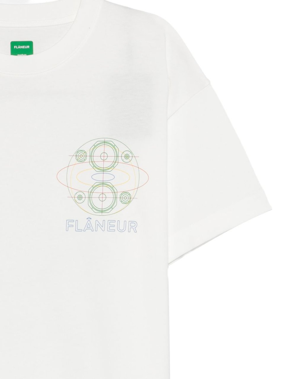 FLÂNEUR T-Shirts And Polos White Wit