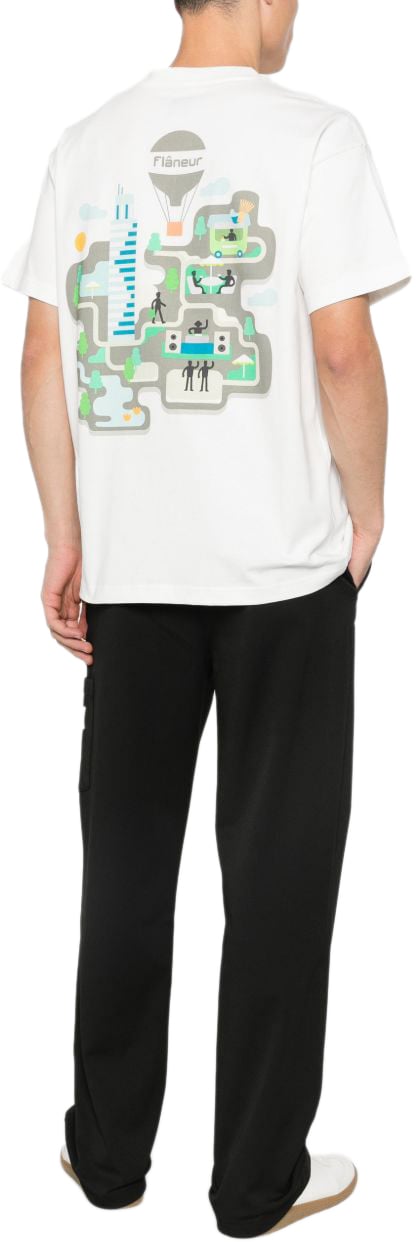 FLÂNEUR T-Shirts And Polos White Wit