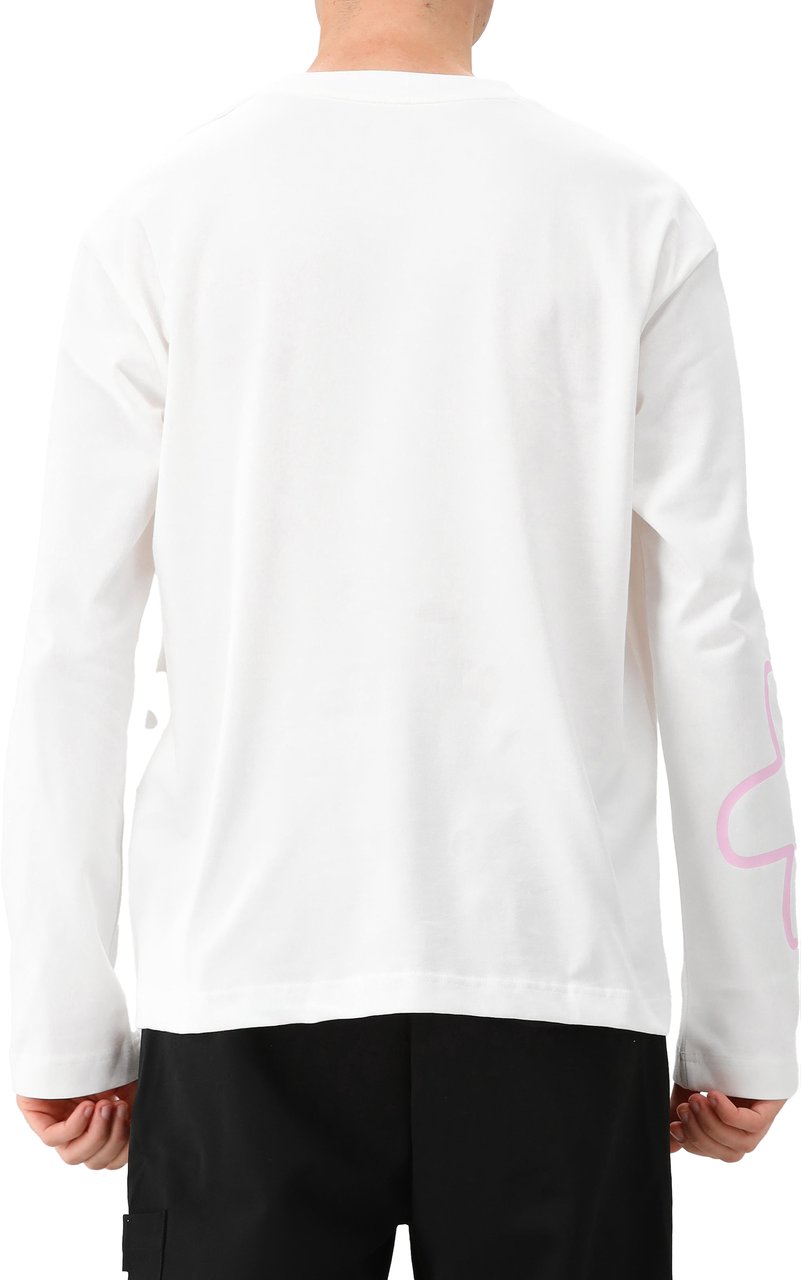 Flâneur Longsleeve Wit Blossom Wit
