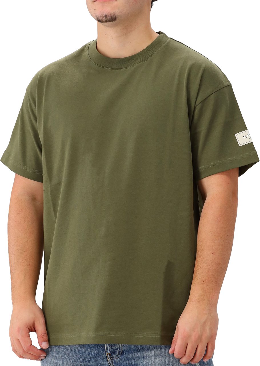 FLÂNEUR Flâneur T-shirt Groen Atelier Groen