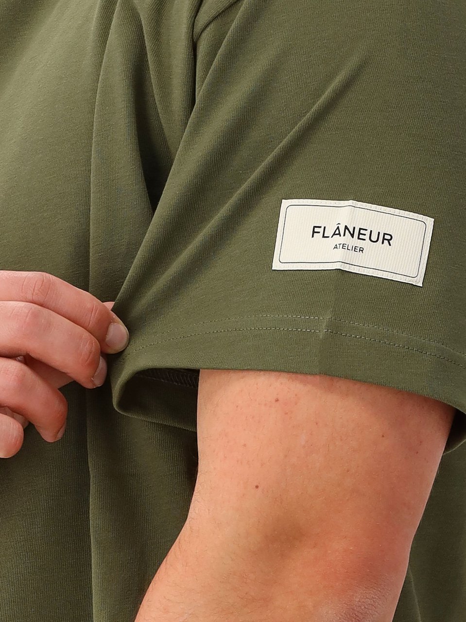 FLÂNEUR Flâneur T-shirt Groen Atelier Groen