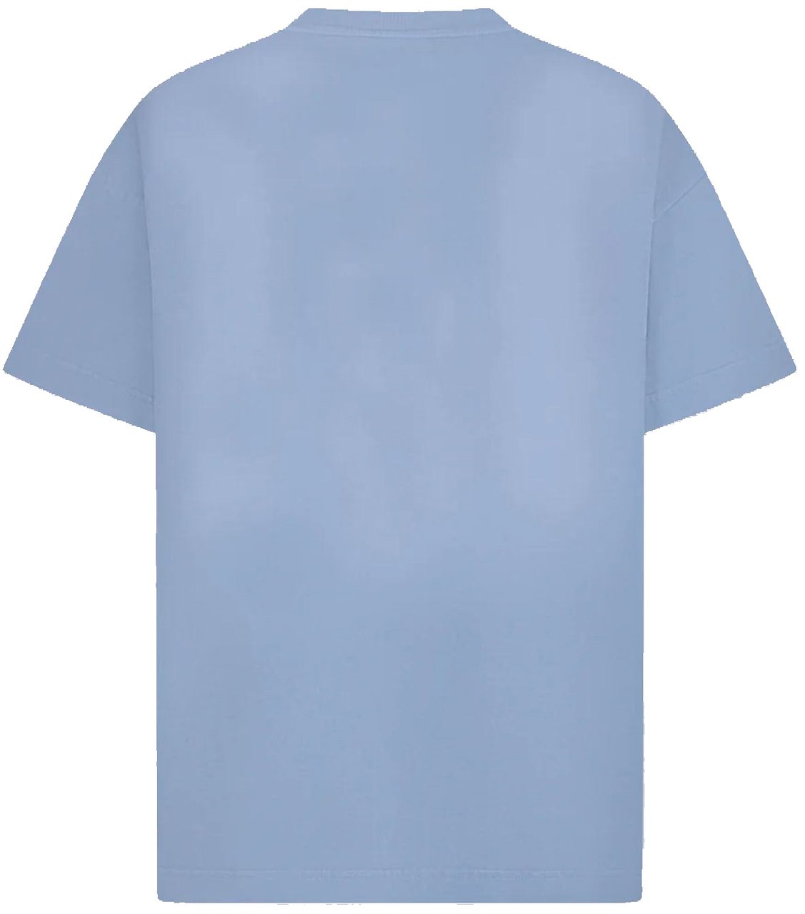 FLÂNEUR PRINTED LOGO WASHED T-SHIRT BLUE Blauw