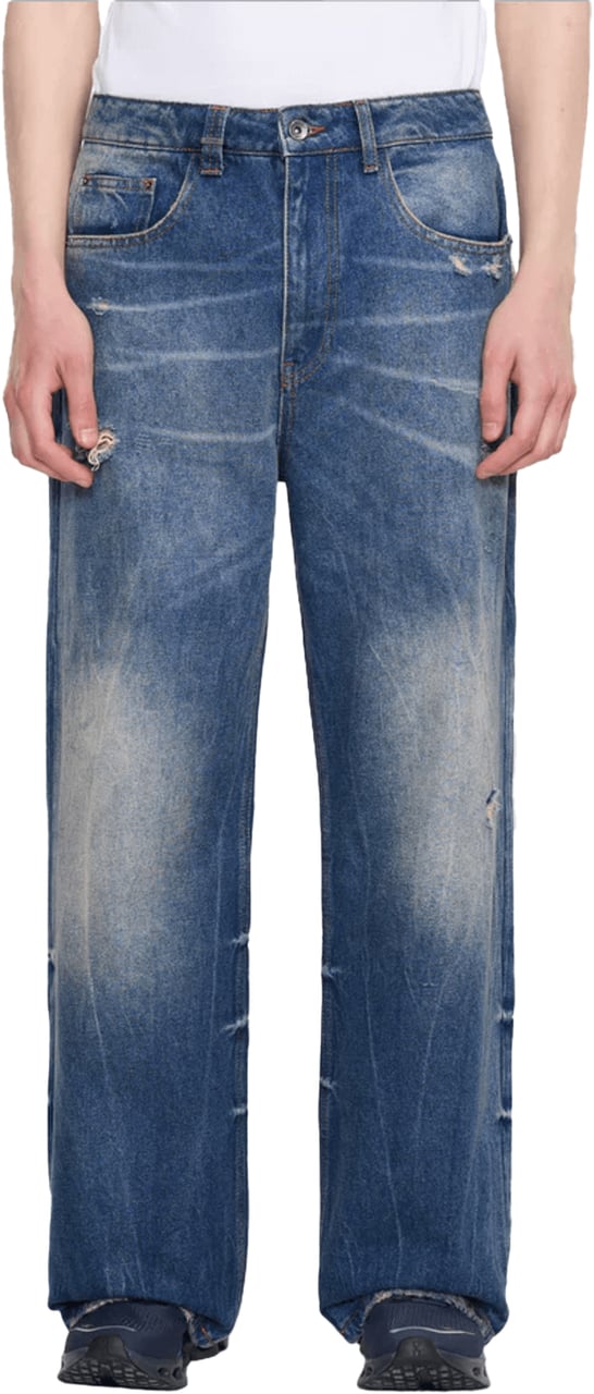 FLÂNEUR Relaxte jeans maat 6 Blauw