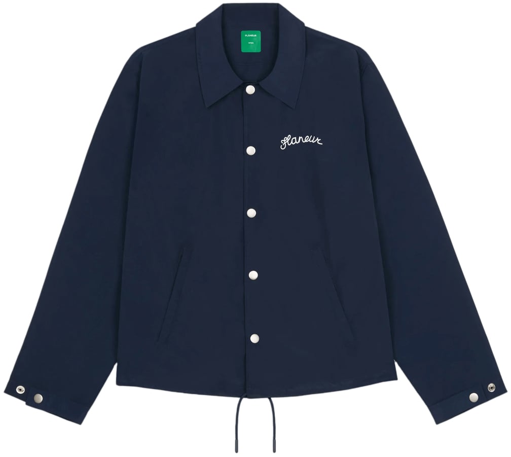 FLÂNEUR Signature Coach Jacket NAVY Navy