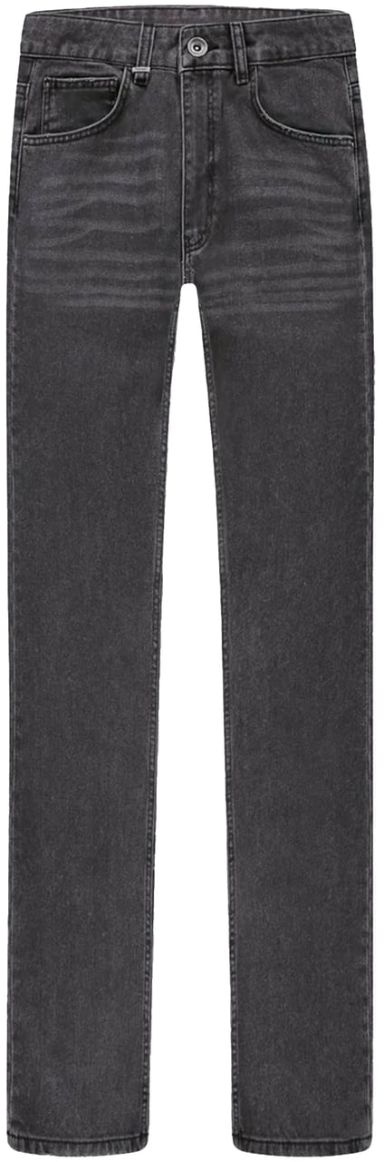 FLÂNEUR STRAIGHT JEANS DARK GREY Grijs