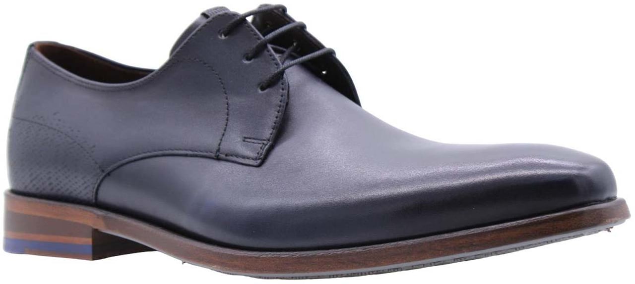 Floris van Bommel Veterschoen Blue Blauw