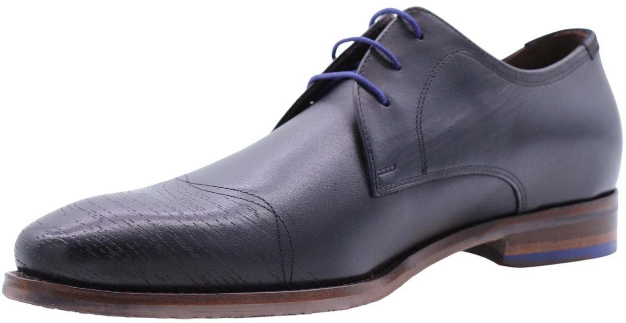 Floris van Bommel Veterschoen Blue Blauw