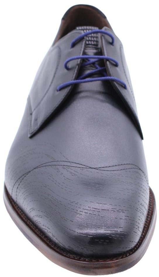 Floris van Bommel Veterschoen Blue Blauw