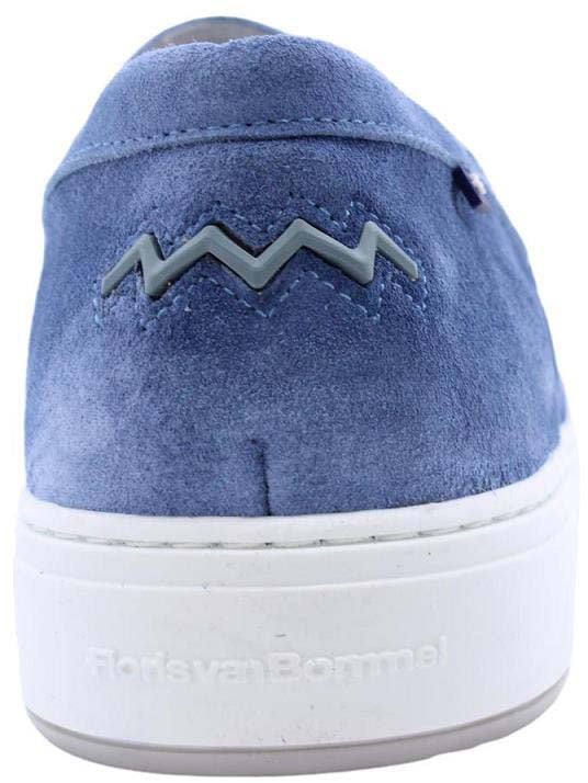 Floris van Bommel Mocassin Blue Blauw