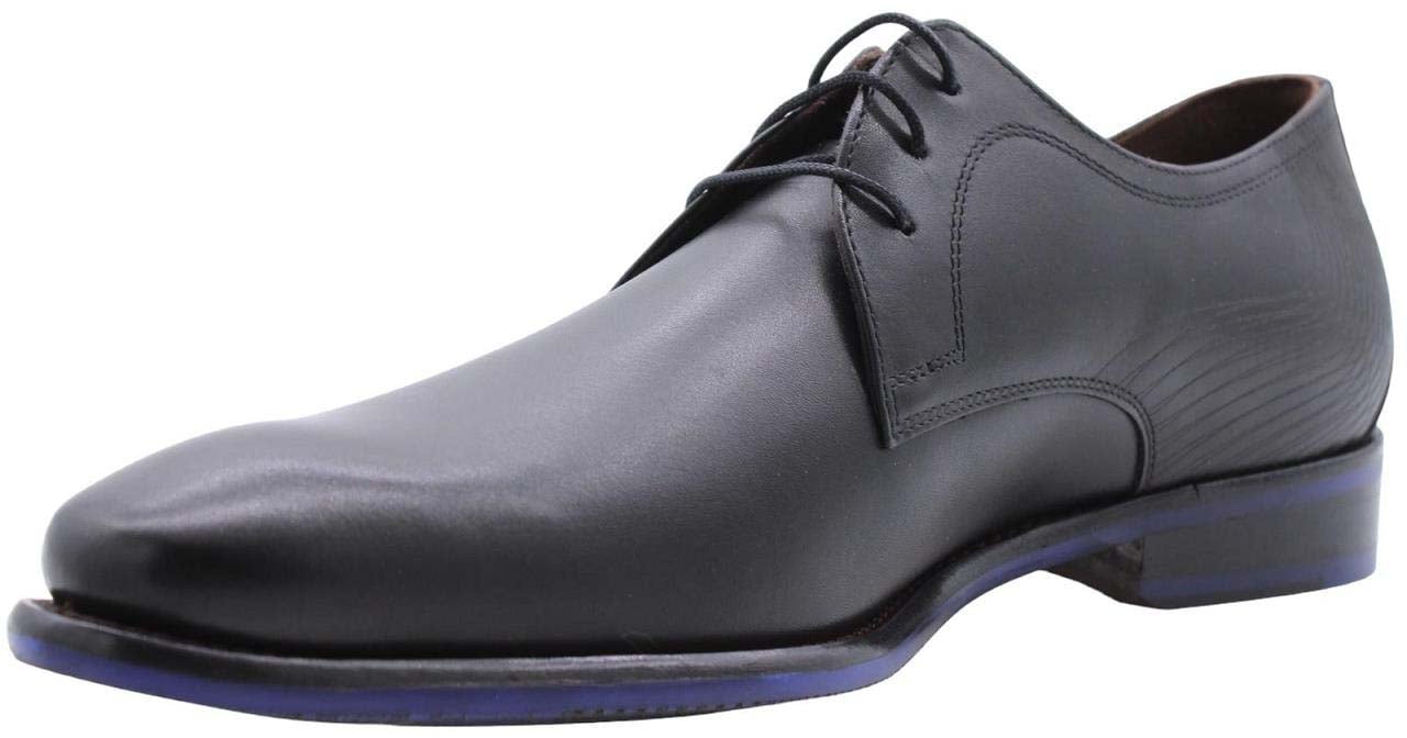 Floris van Bommel Veterschoen Black Zwart