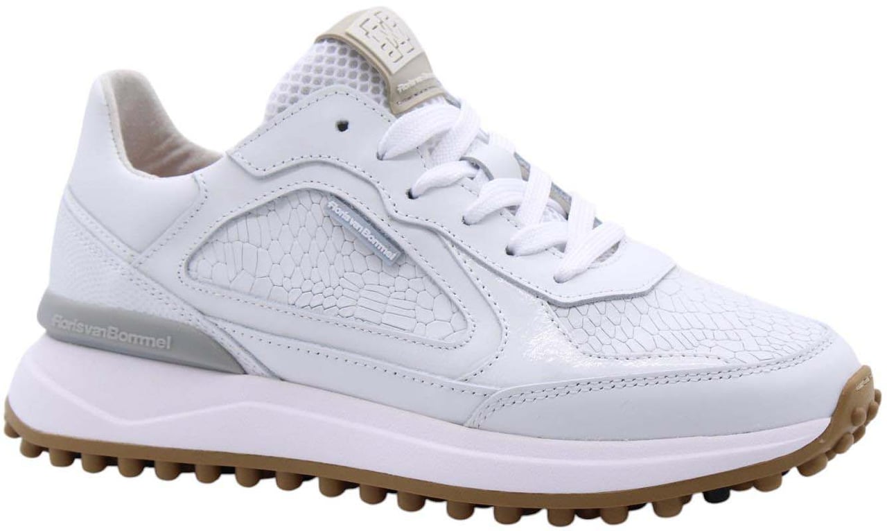 Floris van Bommel Sneaker White Wit