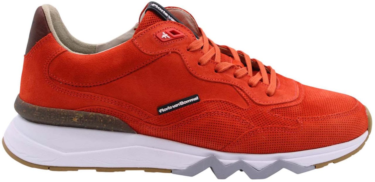 Floris van Bommel Sneaker Red Rood