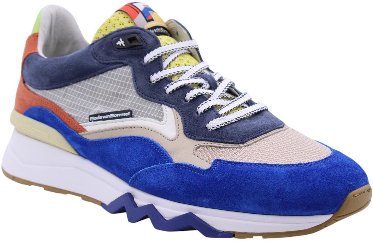 Floris van Bommel Sneaker Blue Blauw