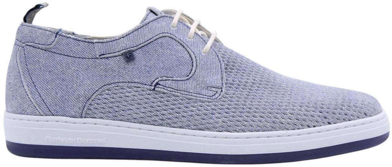 Floris van Bommel Veterschoen Blue Blauw