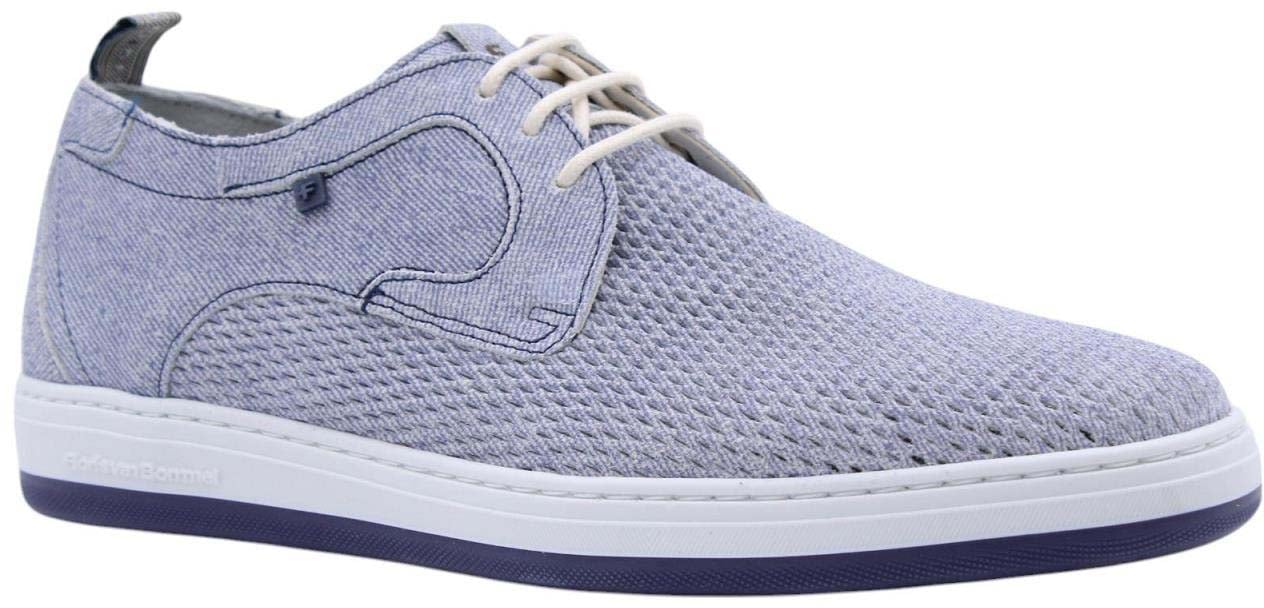 Floris van Bommel Veterschoen Blue Blauw