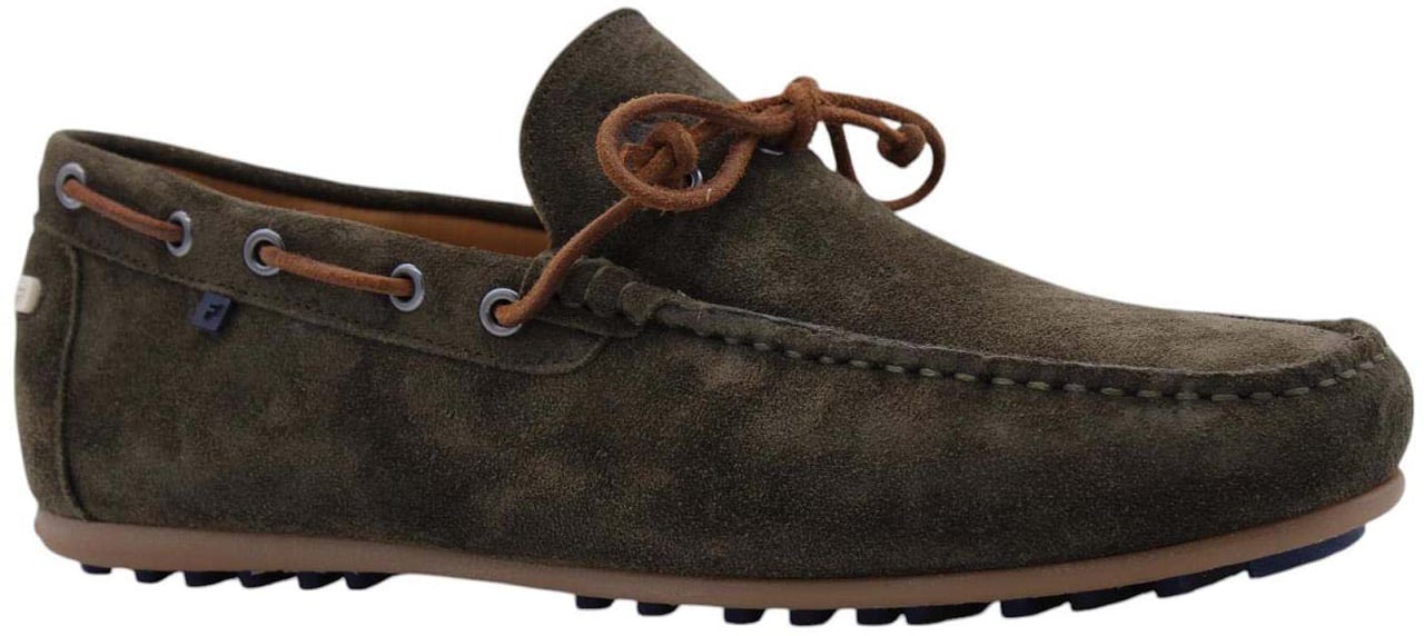 Floris van Bommel Mocassin Green Groen