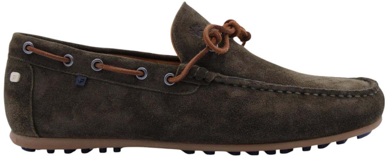 Floris van Bommel Mocassin Green Groen