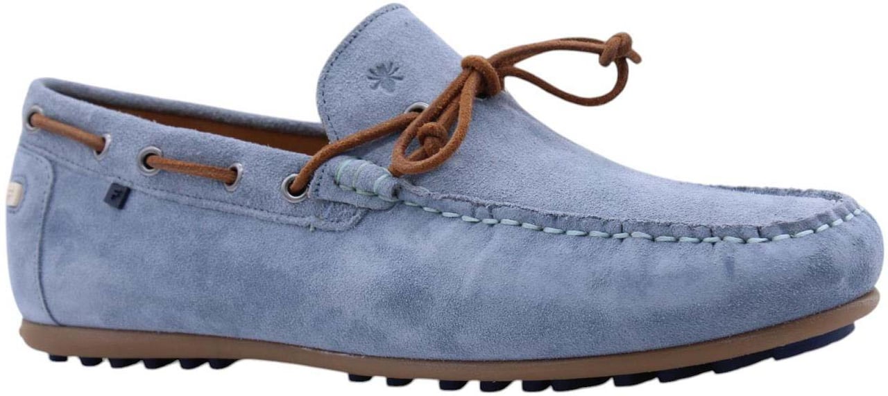 Floris van Bommel Mocassin Blue Blauw
