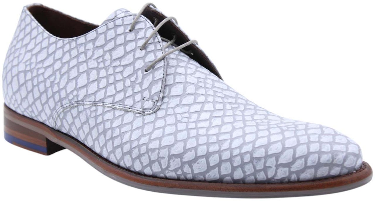 Floris van Bommel Veterschoen Gray Grijs