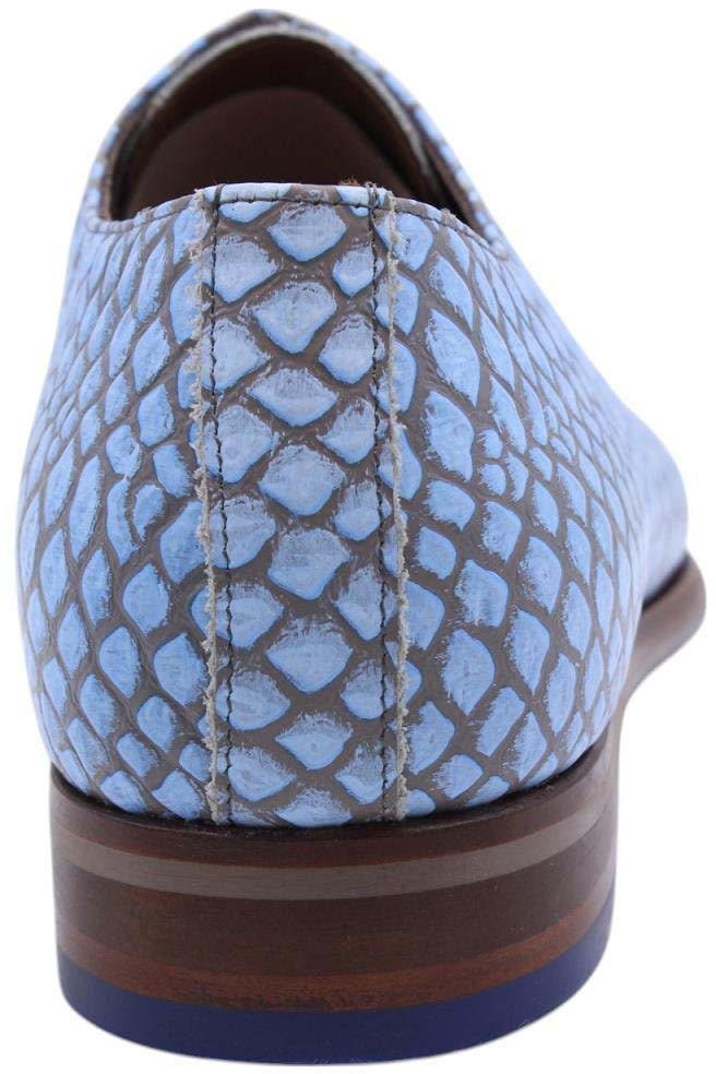 Floris van Bommel Veterschoen Blue Blauw