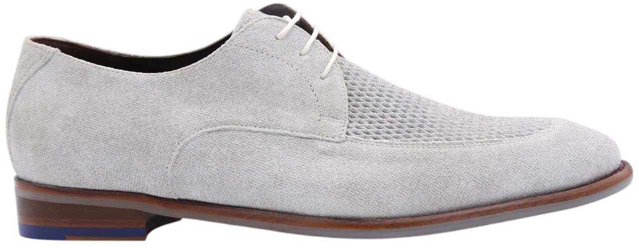 Floris van Bommel Veterschoen Gray Grijs