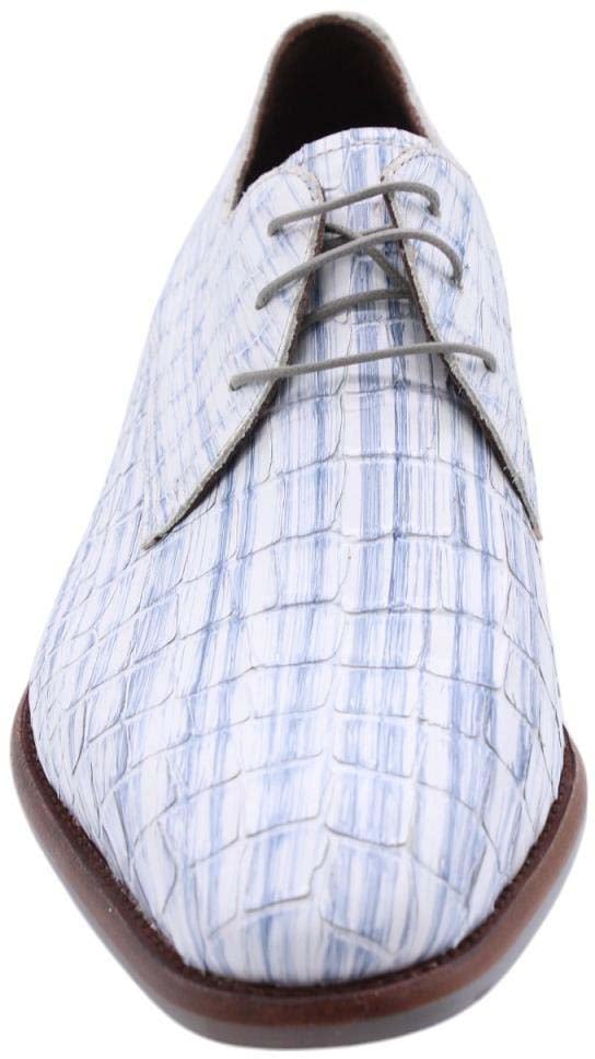 Floris van Bommel Veterschoen Blue Blauw