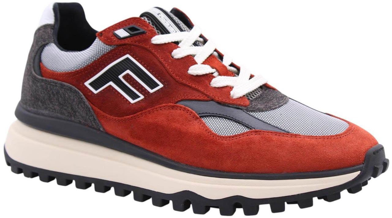 Floris van Bommel Sneaker Red Rood