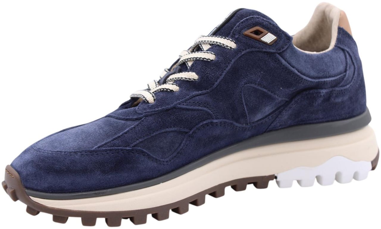 Floris van Bommel Sneaker Blue Blauw