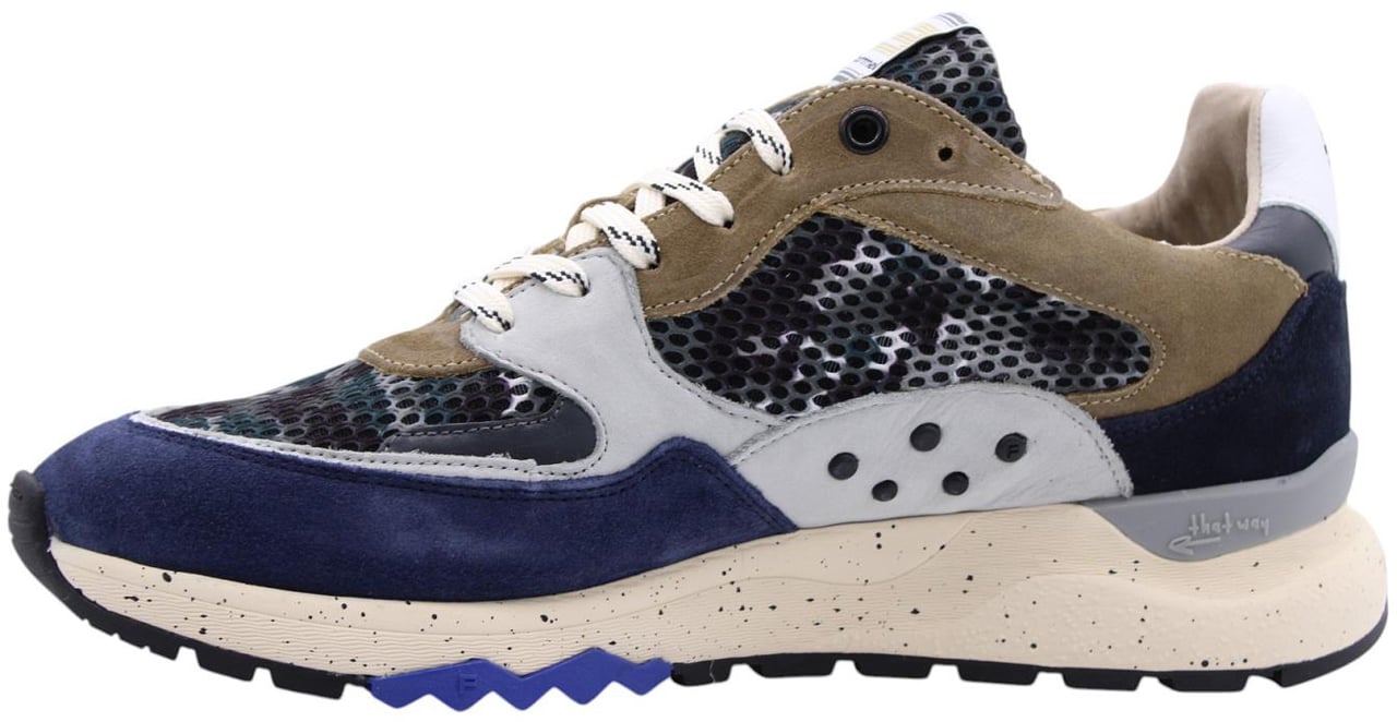 Floris van Bommel Sneaker Blue Blauw
