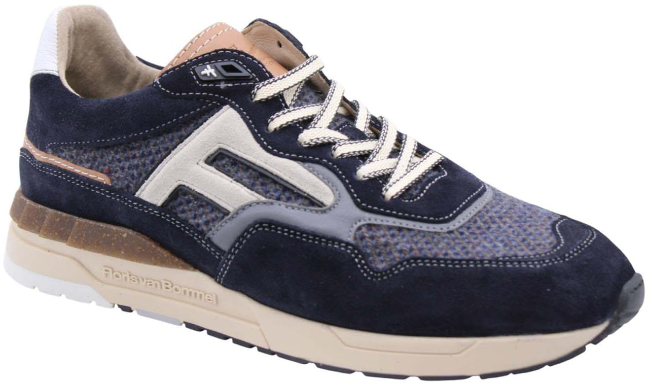 Floris van Bommel Sneaker Blue Blauw