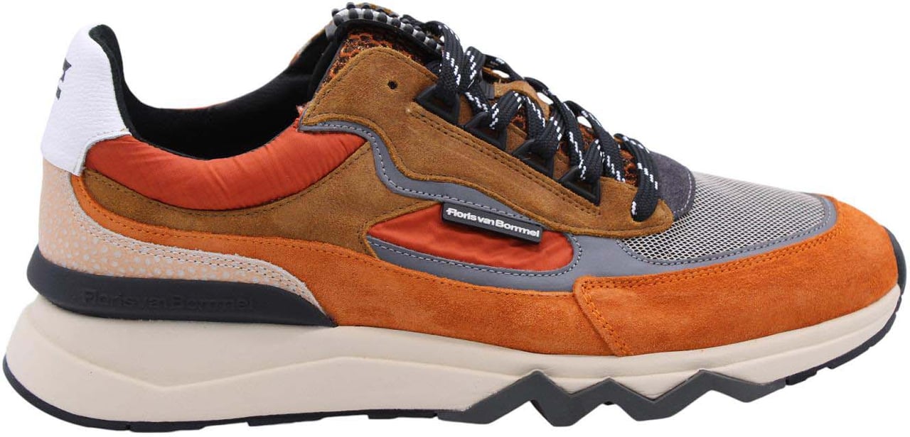Floris van Bommel Sneaker Orange Oranje