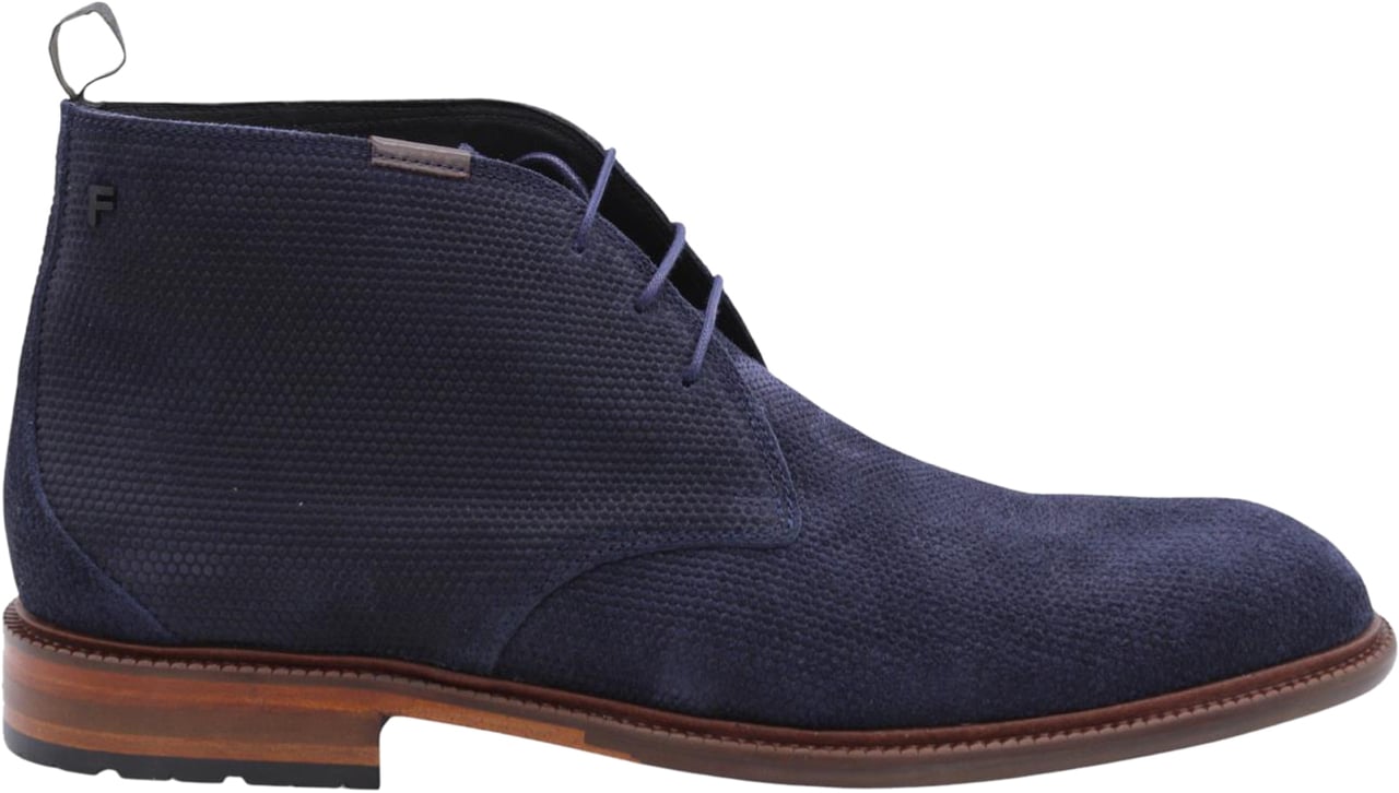 Floris van Bommel Bottine Blue Blauw