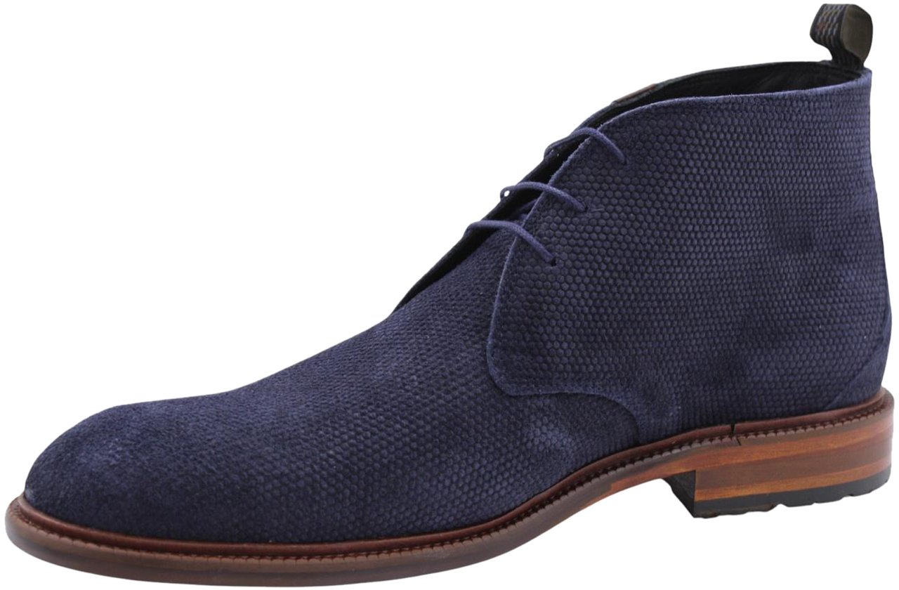 Floris van Bommel Bottine Blue Blauw