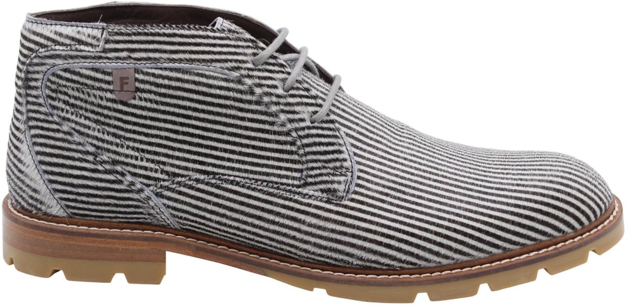 Floris van Bommel Bottine Black Zwart
