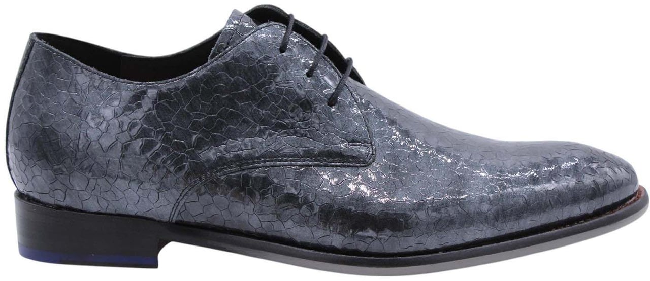 Floris van Bommel Veterschoen Gray Grijs