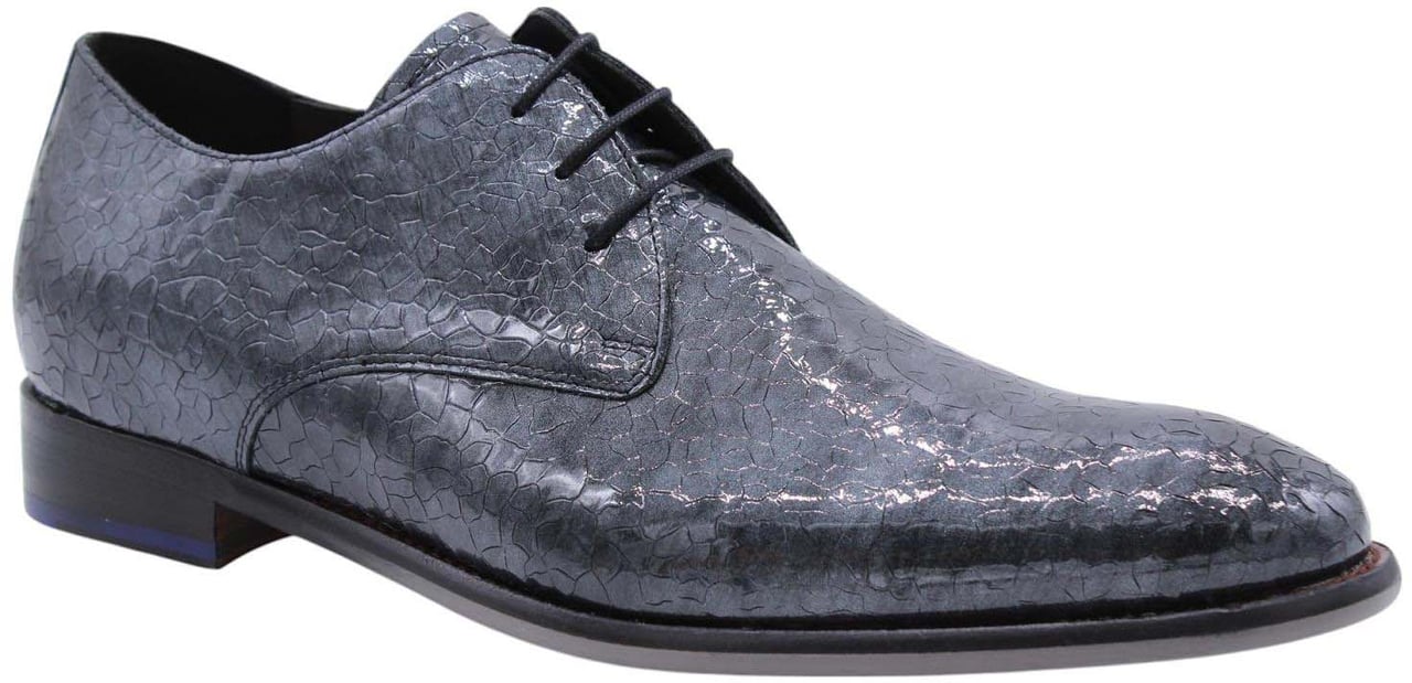 Floris van Bommel Veterschoen Gray Grijs
