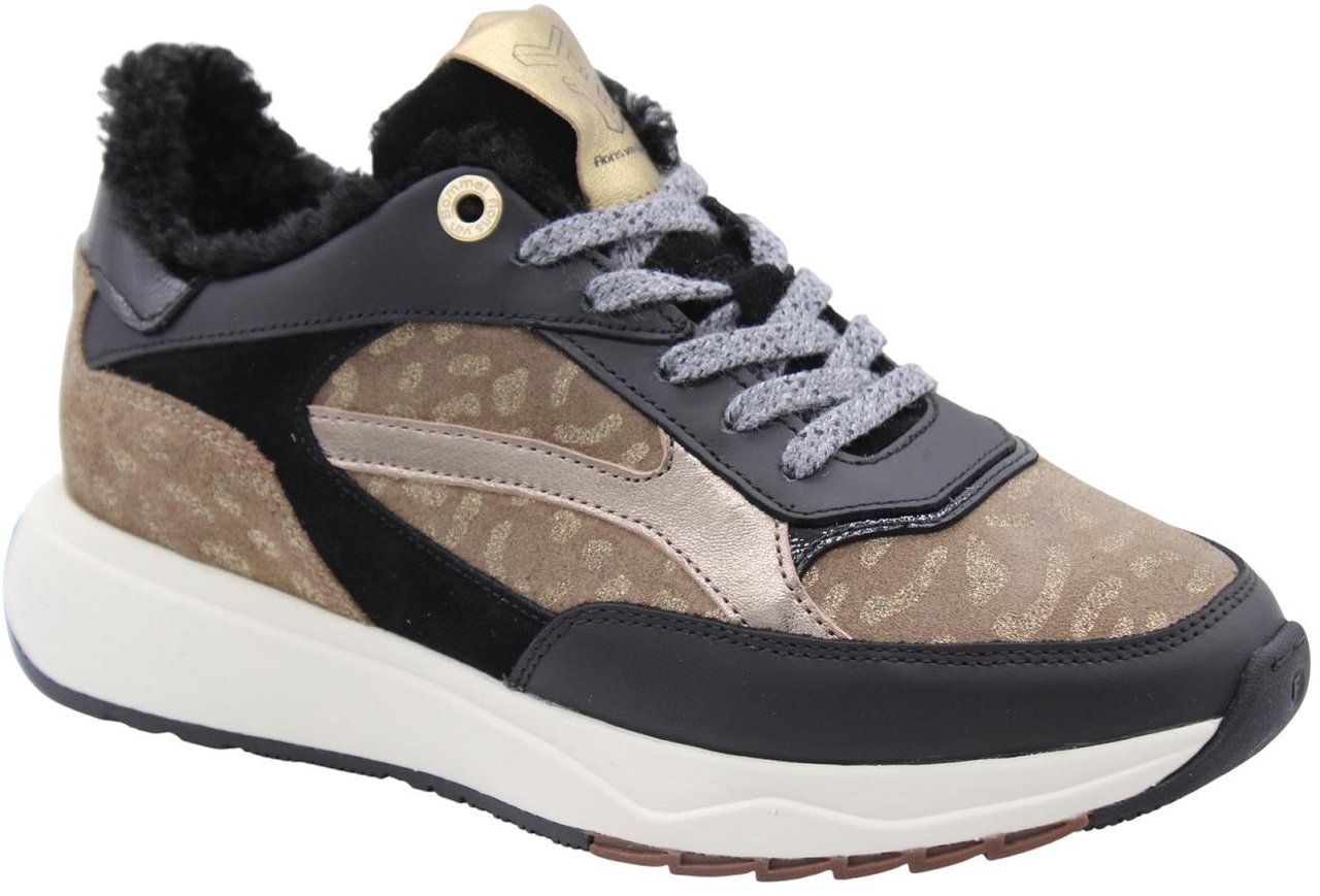 Floris van Bommel Sneaker Black Zwart