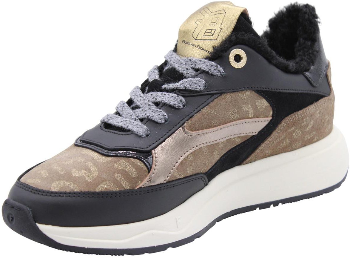 Floris van Bommel Sneaker Black Zwart