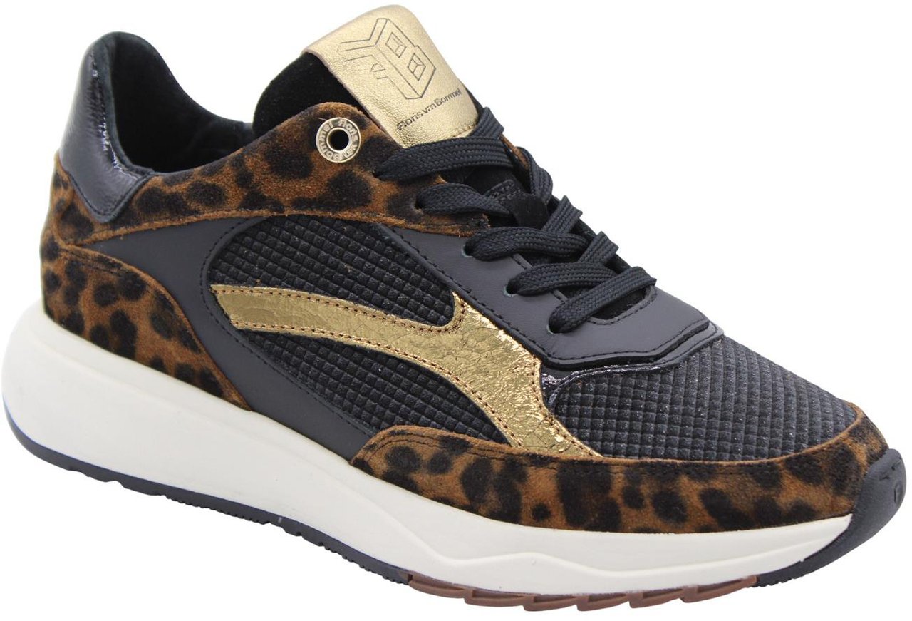 Floris van Bommel Sneaker Black Zwart