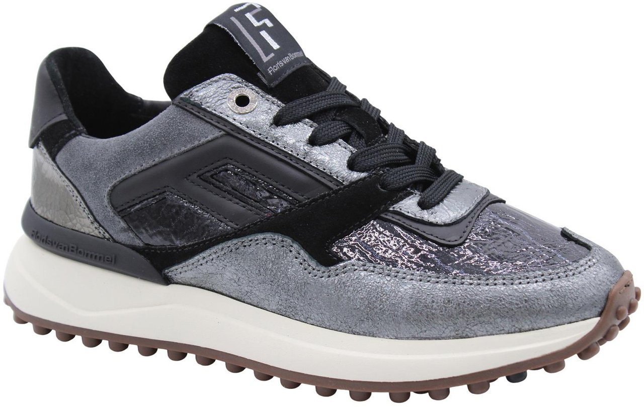 Floris van Bommel Sneaker Black Zwart